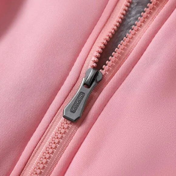 Womens Fashion Fleece Sherpa Lined Hooded Coat Winter Thicken Warm Jacket